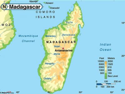 Остров Мадагаскар. Карта: thetrip.ru Остров Мадагаскар. Карта: thetrip.ru